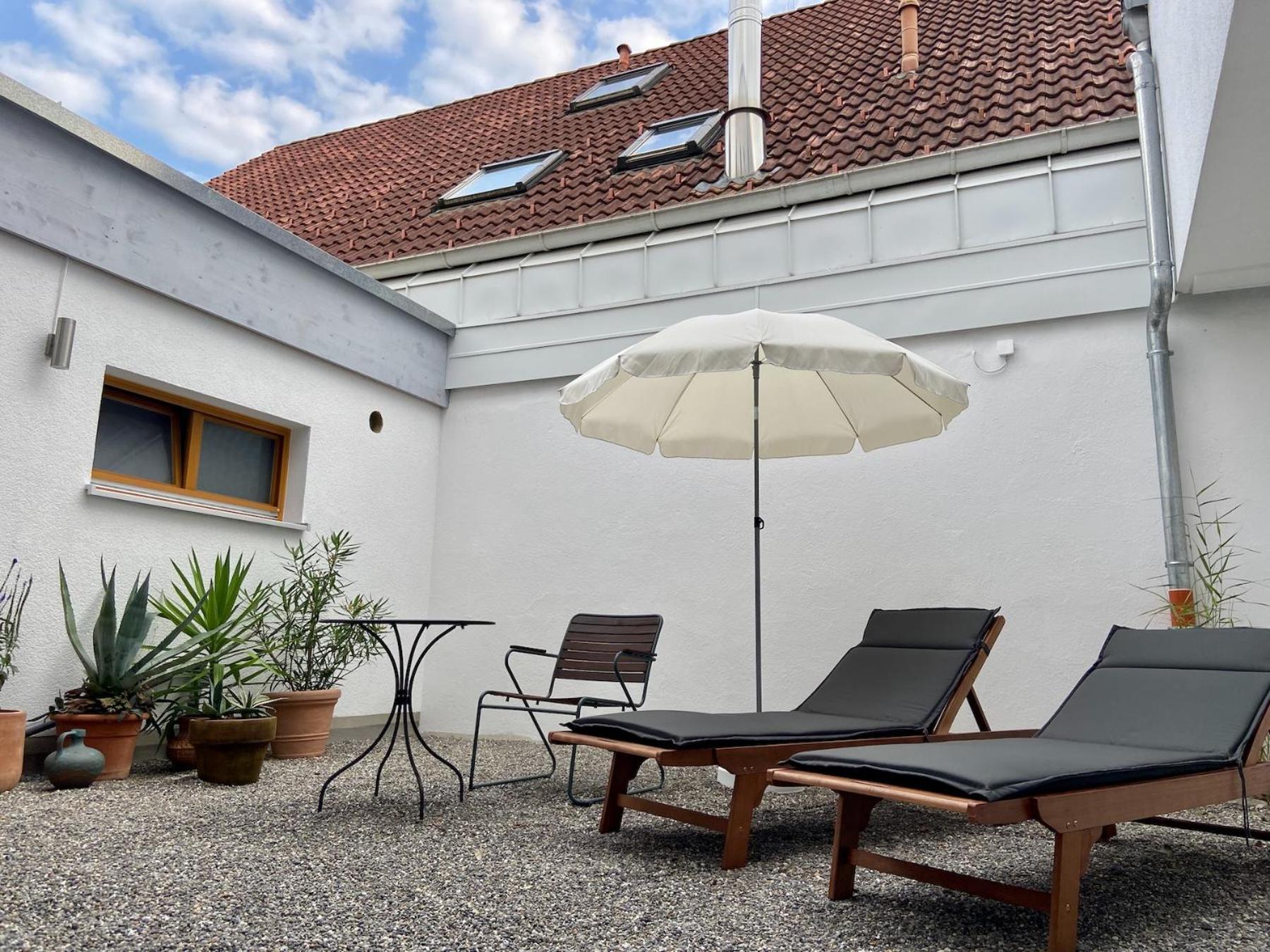 Ferienwohnung Galerie Rosenstrasse クレスブロン・アム・ボーデンゼー エクステリア 写真